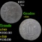 1857 Three Cent Silver 3cs Grades vf++