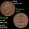 1892 Indian Cent 1c Grades Select AU