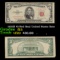 1953B $5 Red Seal United States Note Grades f+