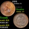 1899 Indian Cent 1c Grades Choice+ Unc RB