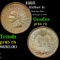 Proof 1885 Indian Cent 1c Grades Gem Proof RB