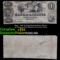 May 1, 1861 $1 Confederate States Bank of Augusta GA Obsolete Currency Note Grades vf+
