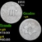 1852 Three Cent Silver 3cs Graded vg8 BY SEGS