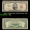 1953A $5 Red Seal United States Note Grades f, fine