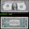 1963B $1 'Barr Note' Federal Reserve Note (San Francisco, CA) Grades vf+