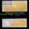 Proof 1865 $20 Gold Certificate - Reverse BEP Intaglio Souvenir Card B-075, LOBEX '85 Grades Proof