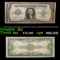 1923 $1 Large Size Blue Seal Silver Certificate, FR-238, Sig Woods & White Grades f, fine