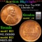 ***Auction Highlight*** 1916-p Lincoln Cent Near Top POP! 1c Graded ms66+ rd By SEGS (fc)