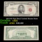 1953 $5 Red Seal United States Note Grades vf+
