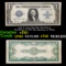 1923 $1 Large Size Blue Seal Silver Certificate, Fr-237, Sig. Speelman & White Grades vf++