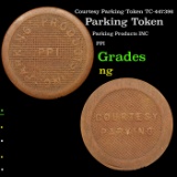 Courtesy Parking Token TC-447396 Grades ng