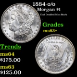 1884-o/o Morgan Dollar $1 Grades Select+ Unc