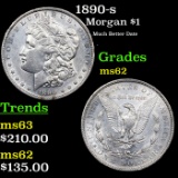 1890-s Morgan Dollar $1 Grades Select Unc