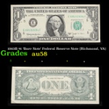 1963B $1 'Barr Note' Federal Reserve Note (Richmond, VA) Grades Choice AU/BU Slider