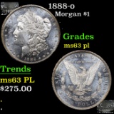 1888-o Morgan Dollar $1 Grades Select Unc PL