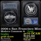 Proof PCGS 2006-s San Francisco Mint Modern Commem Dollar $1 Graded pr69 dcam By PCGS