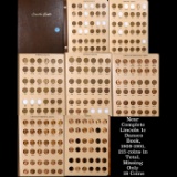 Near Complete Lincoln 1c Dansco Book, 1909-1991, 215 coins in Total, Missing Only 18 Coins