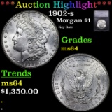 ***Auction Highlight*** 1902-s Morgan Dollar $1 Graded ms64 BY SEGS (fc)