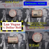 ***Auction Highlight*** Old Casino 50c Roll $10 Halves Las Vegas Casino Horseshoe 1944 Walker & S Fr