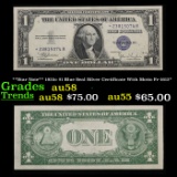 **Star Note** 1935c $1 Blue Seal Silver Certificate With Motto Fr-1612* Grades Choice AU/BU Slider