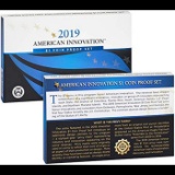 2019 United State Mint American Innovation $1 Coin Proof Set. 4 Coins Inside.