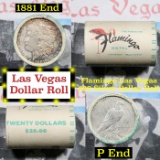 ***Auction Highlight*** Full Morgan/Peace Casino Las Vegas Flamingo silver $1 roll $20, 1878 & P end