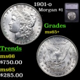 1901-o Morgan Dollar $1 Graded ms65+ By SEGS