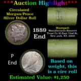 ***Auction Highlight*** Manufactures Hanover Trust Shotgun 1889 & 'P' Ends Mixed Morgan/Peace Silver