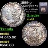 1899-p Morgan Dollar $1 Graded ms64+ By SEGS