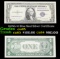 1935G $1 Blue Seal Silver Certificate Grades Gem CU