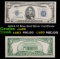 1934A $5 Blue Seal Silver Certificate Grades Select CU