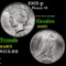 1925-p Peace Dollar $1 Grades GEM Unc