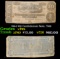 1864 $10 Confederate Note, T-68 Grades vf+