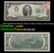 1976 $2 Federal Reserve Note 1st Day of Issue, with Stamp Grades Gem CU