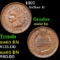 1897 Indian Cent 1c Grades Select Unc BN