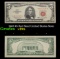 1963 $5 Red Seal United States Note Grades vf+