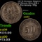 1877-B Germany (Empire) 50 Pfennig Silver KM-6 Grades Select AU