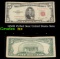 1953B $5 Red Seal United States Note Grades f, fine