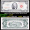 1963 $2 Red Seal United States Note Grades Choice CU