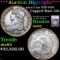 ***Auction Highlight*** 1814 Capped Bust Half Dollar O-105 TOP POP! 50c Graded ms65 By SEGS (fc)