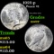 1922-p Peace Dollar $1 Grades Choice+ Unc