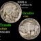 1928-s Buffalo Nickel 5c Grades vf+