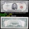 1963 $5 RedSeal United States Note Grades vf+