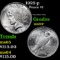 1923-p Peace Dollar $1 Grades Choice+ Unc