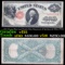 1917 $1 Large Size Legal Tender Note, Signatures of Speelman & White, FR-39  Grades vf+