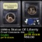 Proof 1986-s Statue Of Liberty Modern Commem Dollar $1 Graded GEM++ Proof Deep Cameo BY USCG