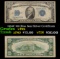 1934C $10 Blue Seal Silver Certificate Grades vf+