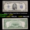 1934A $5 Blue Seal Silver Certificate Grades Select CU