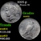 1925-p Peace Dollar $1 Grades Choice Unc