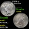 1924-p Peace Dollar $1 Grades Choice+ Unc